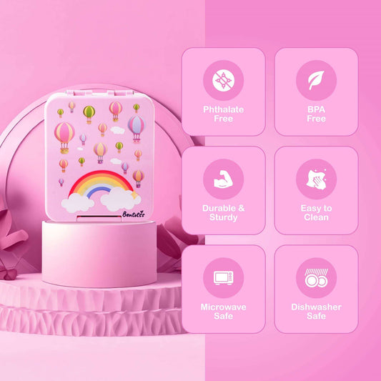 Cloud Journey Bento Box features – lightweight, BPA-free, and leak-proof lunchbox