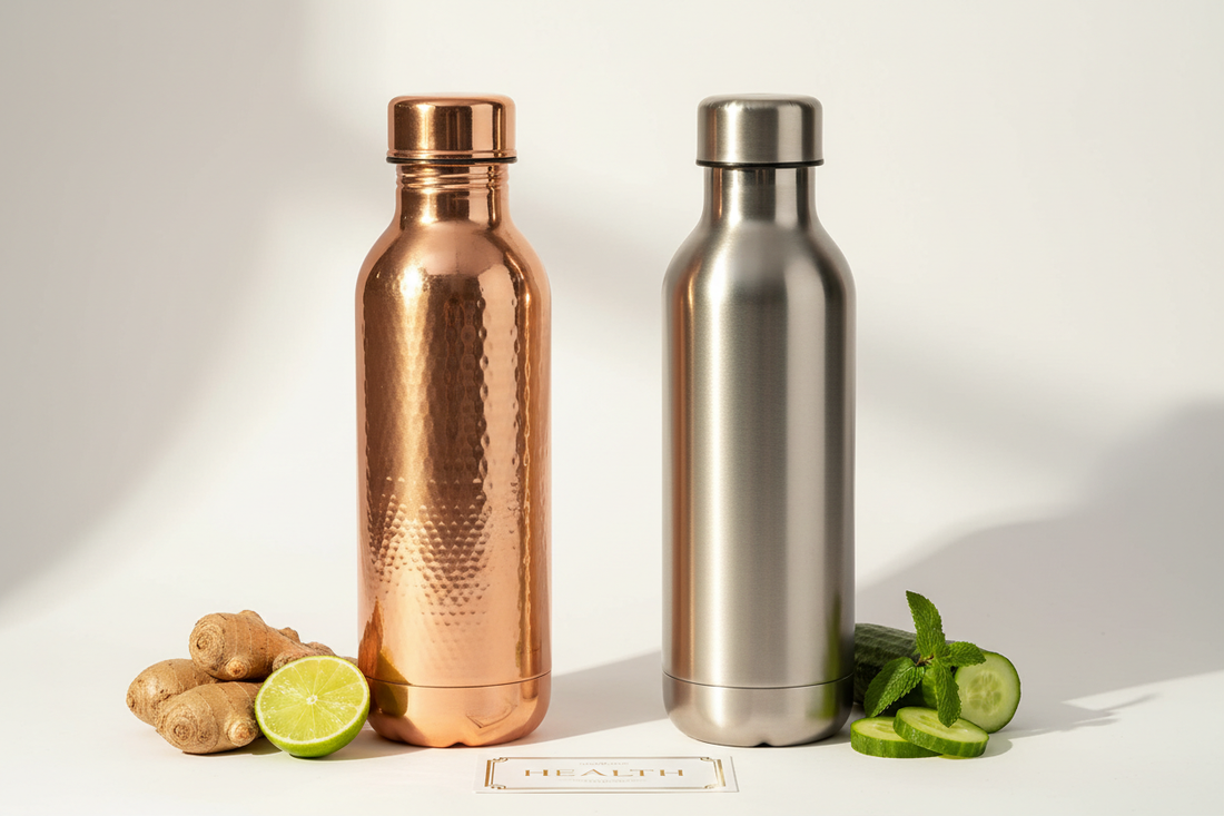 Copper vs Stainless Steel Water Bottle