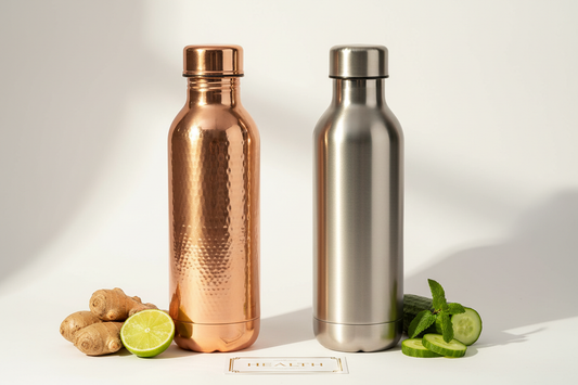Copper vs Stainless Steel Water Bottle
