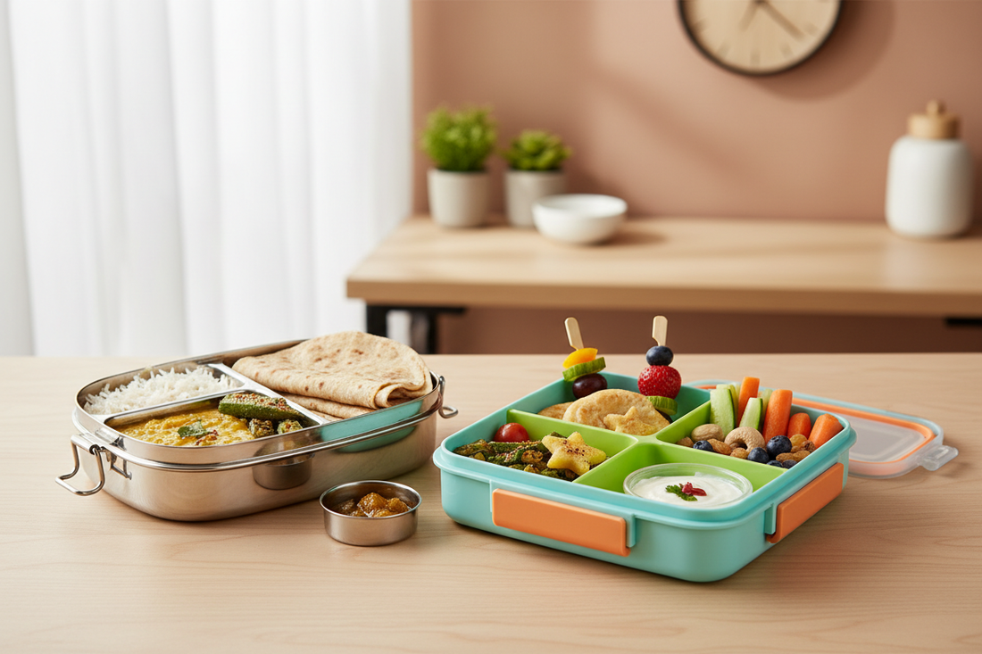 Indian Office Lunch Box Recipes 2026: What Adults Actually Need vs What Kids Get Packed