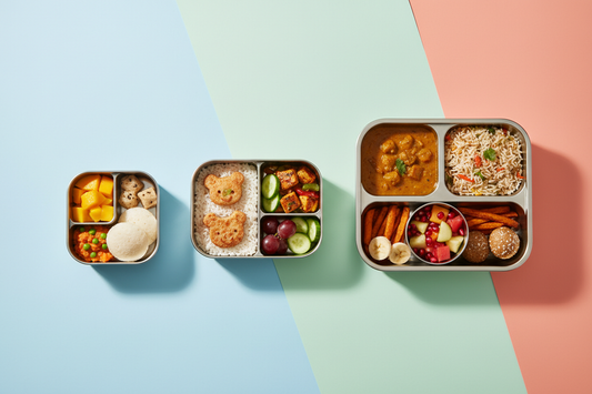 Kids Lunch Box Portion Size Guide by Age (2 to 12 Years)