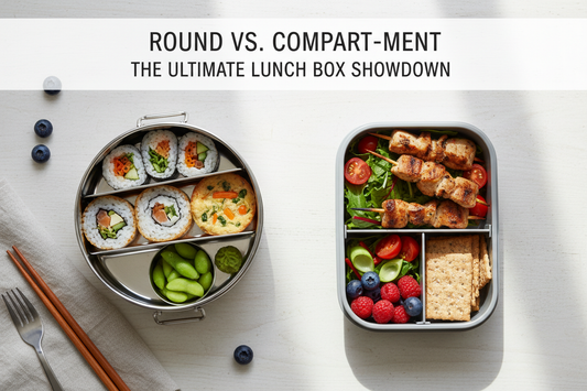 Round vs Compartment Lunch Boxes