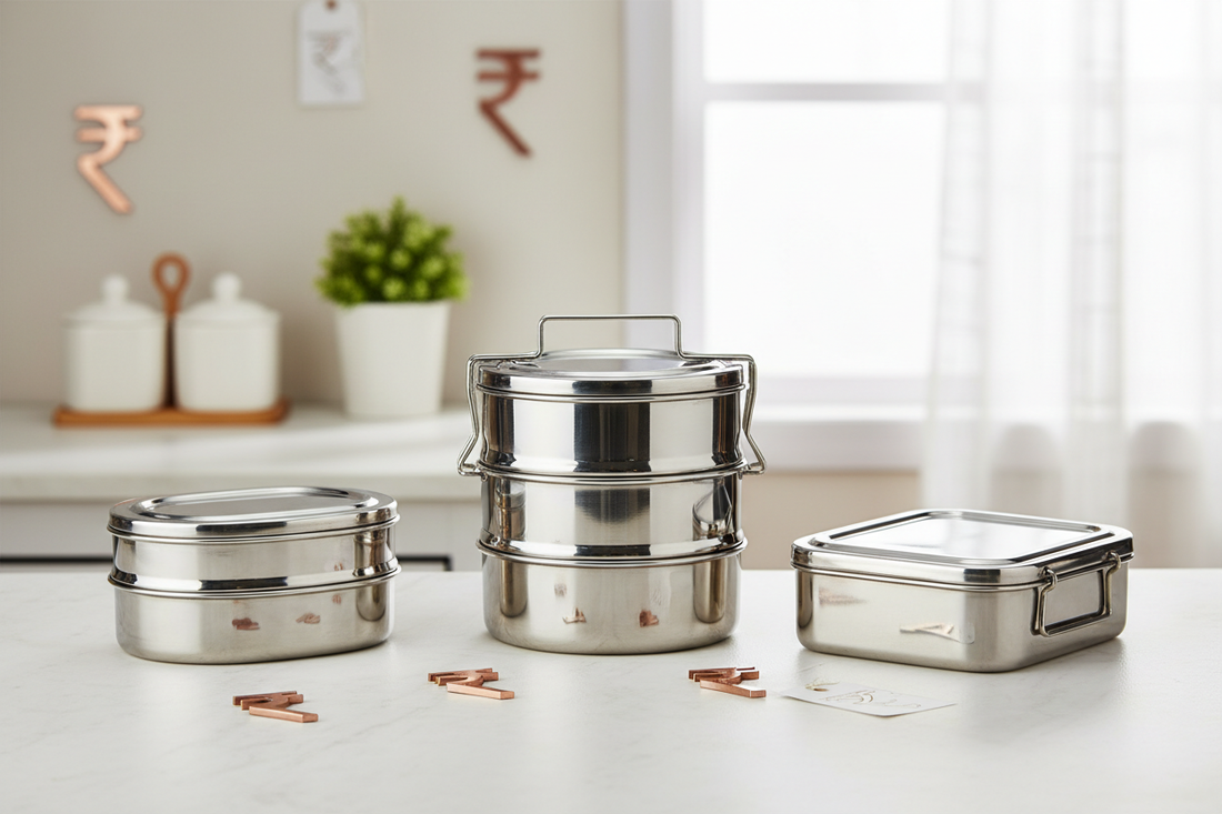 Steel Tiffin box Price Guide India 2026: What You Should Pay at Every Budget Level