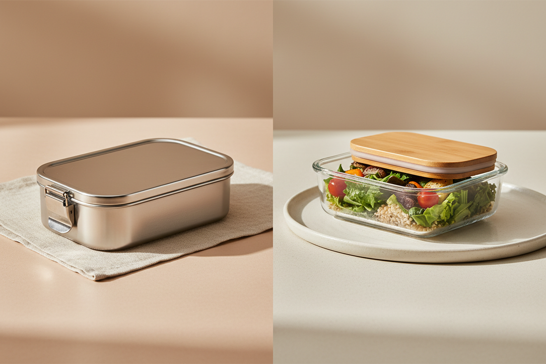 Steel vs Glass Lunch Boxes