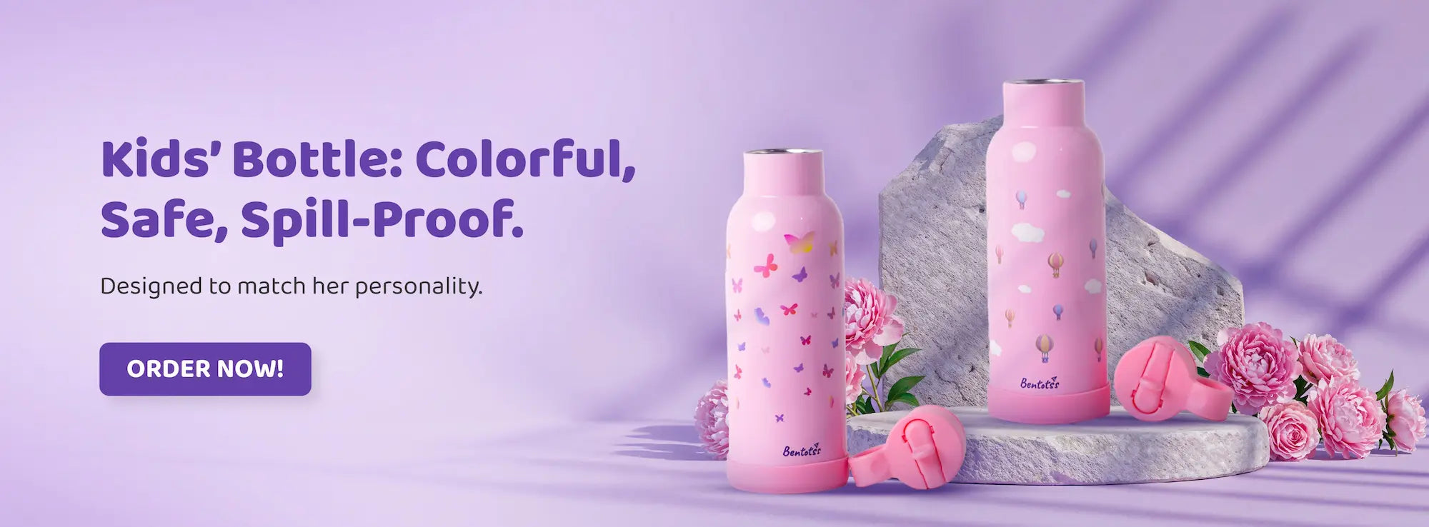 Kids Bottle Colorful safe spill proff