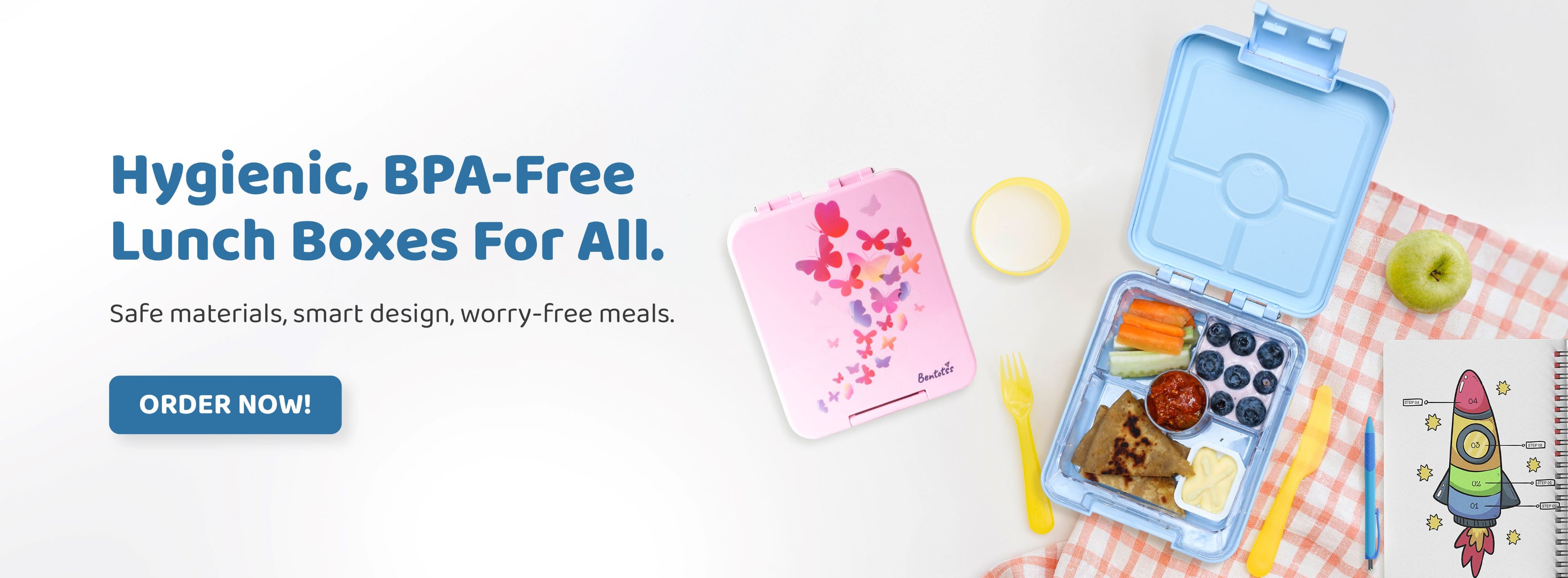 Foodgrade Lunch Box Safe Airtight Durable