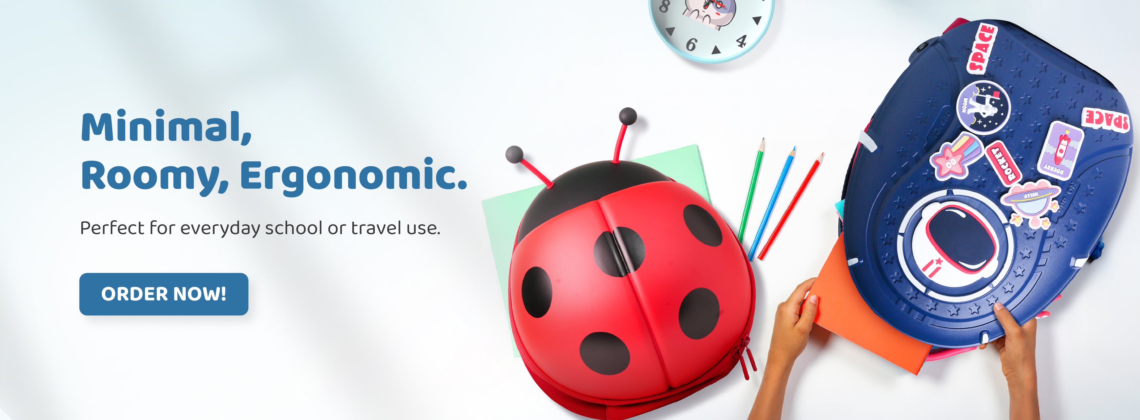 Minimal,Roomy,Ergonomic