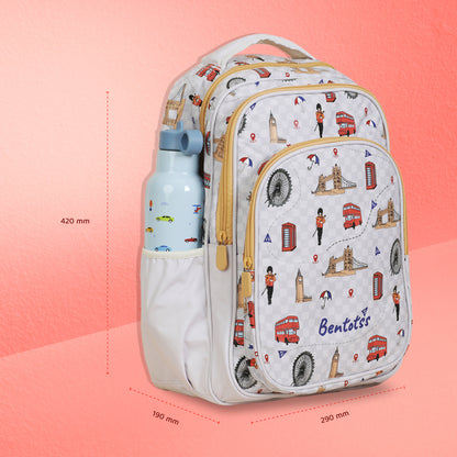 Single-Decker Backpack for Kids -  Warm Grey