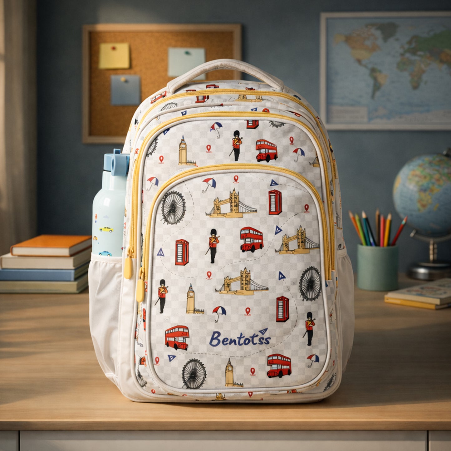 Single-Decker Backpack for Kids -  Warm Grey