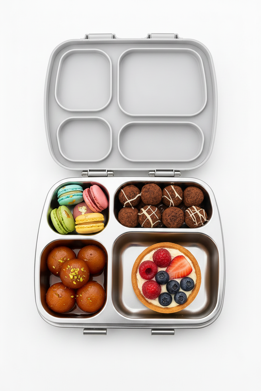 Bento Box with Desserts