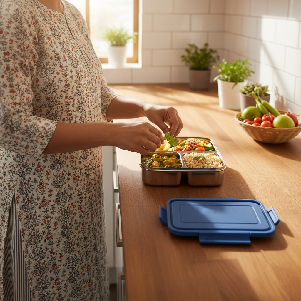 Mothers Packing Lunch