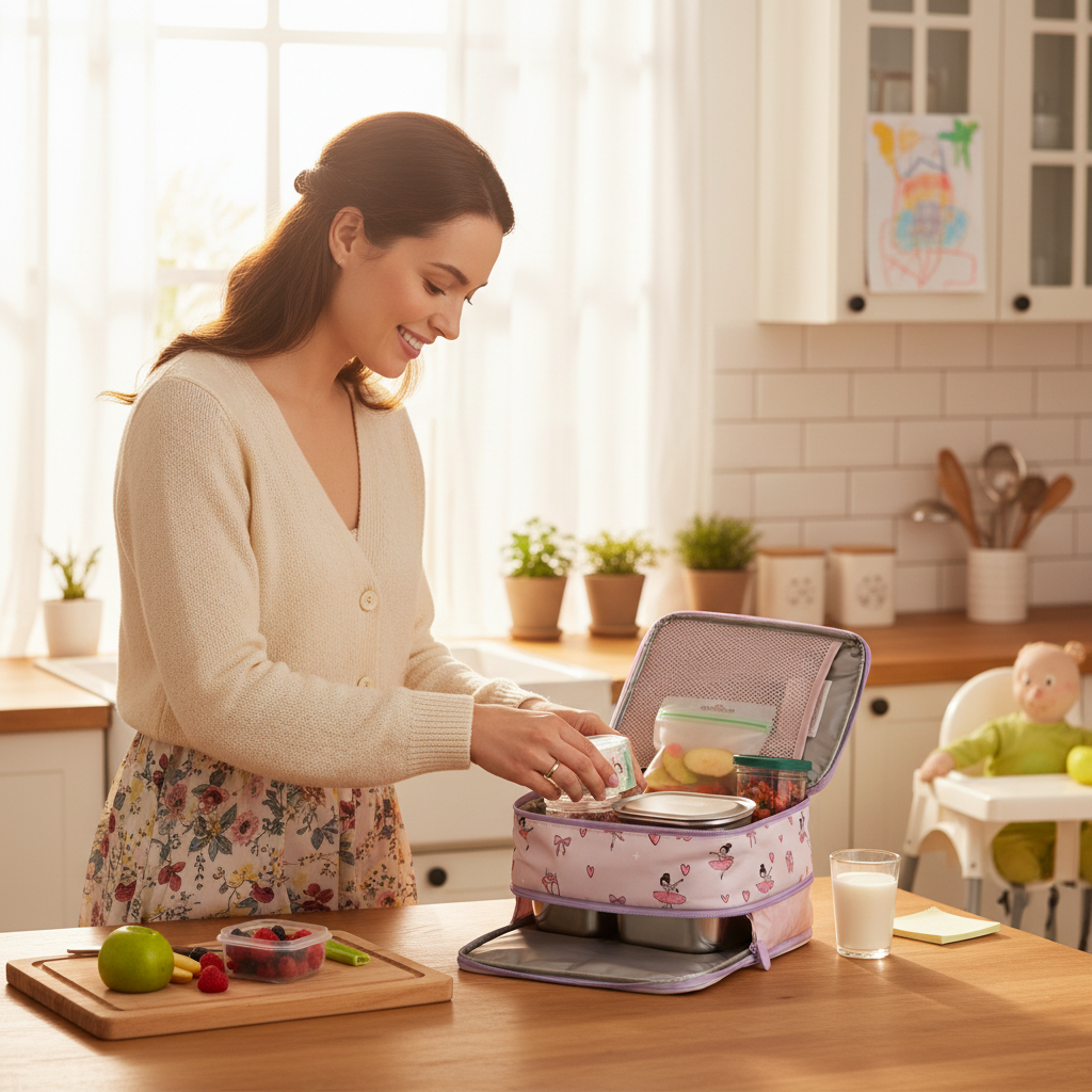 Mothers Packing Lunch