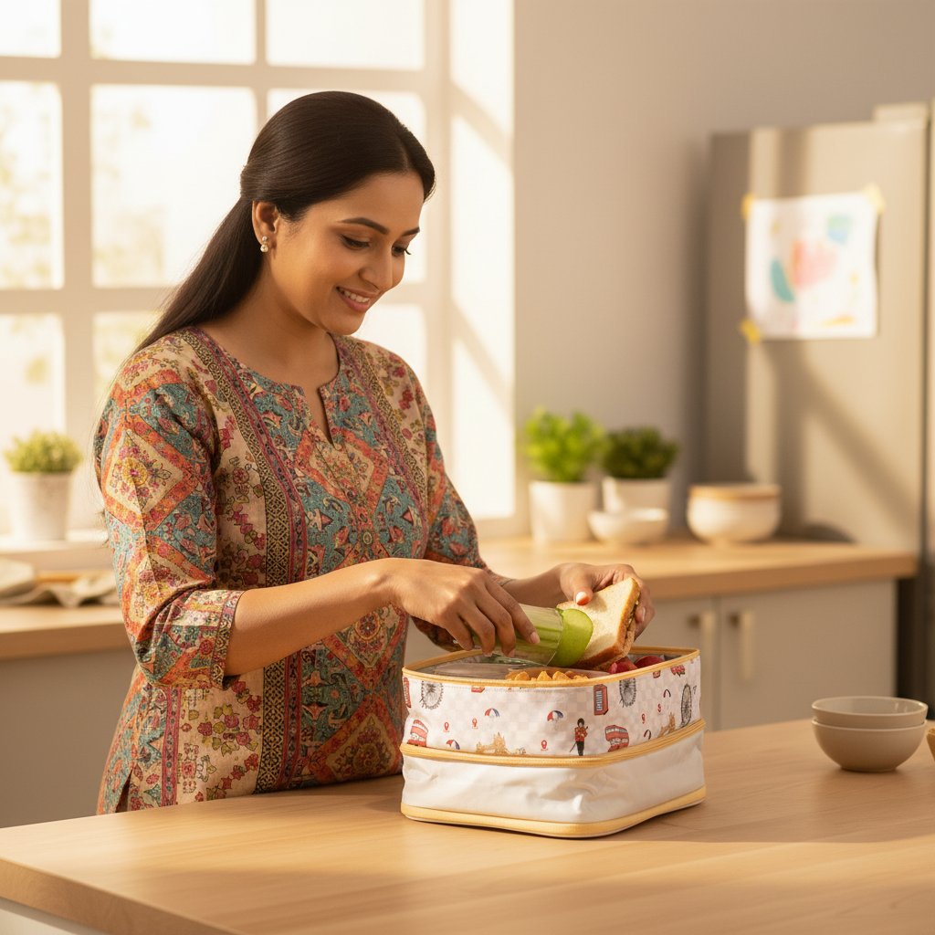 Mothers Packing Lunch
