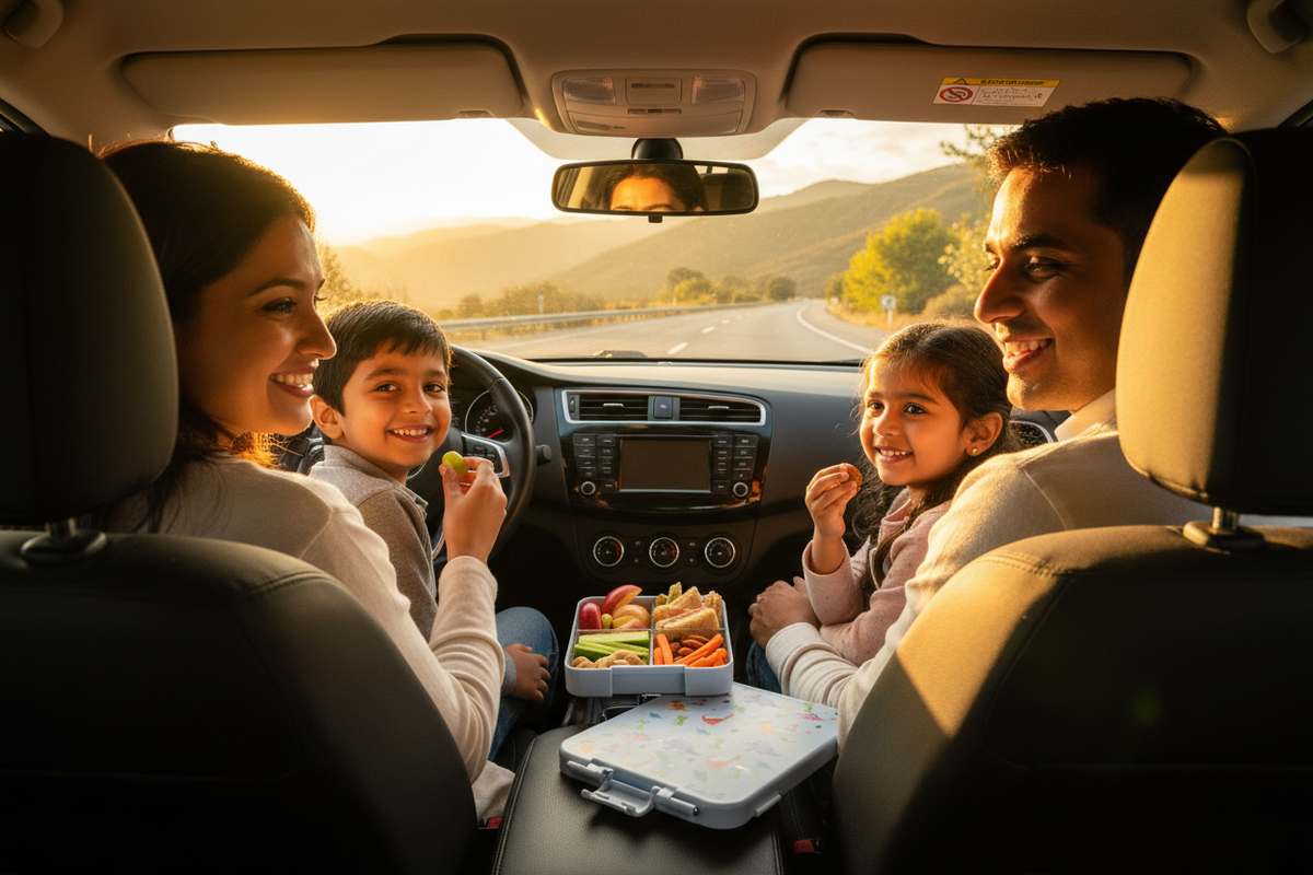 Travel & Road Trip with Bentotss Dinosaur Bento Box